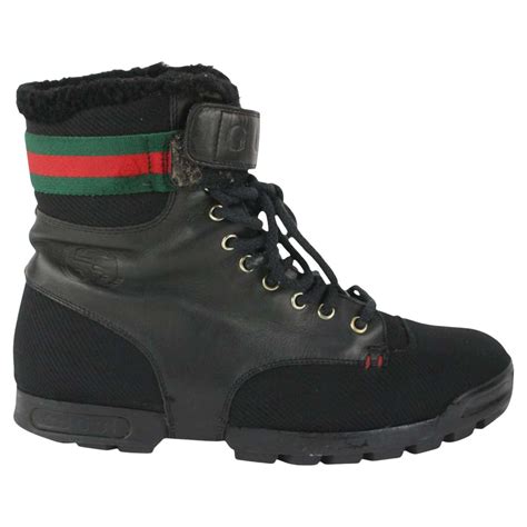 gucci mens boot|men's gucci boots for sale.